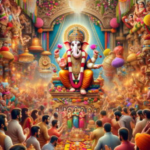 Ganpati coming to Home with lots of happiness and blessings