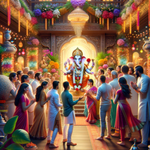 Ganpati coming to Home with lots of happiness and blessings
