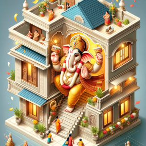 Lord Ganesha coming to Home with lots of happiness and blessings