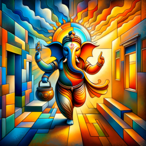 Lord Ganesha coming to Home with lots of happiness and blessings