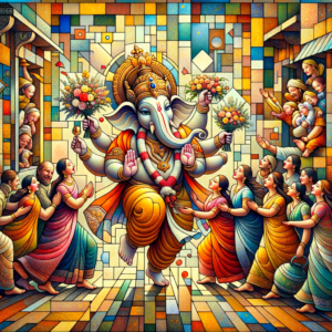 Lord Ganesha coming to Home with lots of happiness and blessings