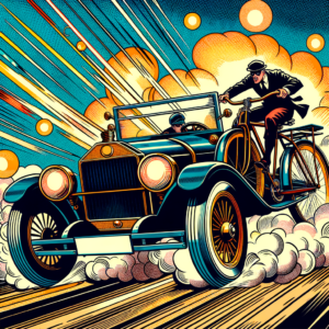 car image with cycle