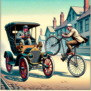 car image with cycle