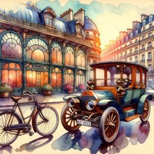 car image with cycle
