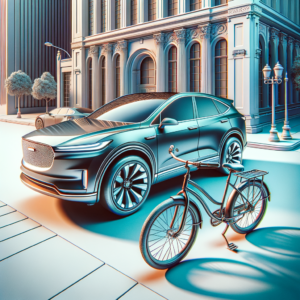 car image with cycle