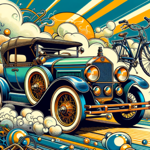 car image with cycle